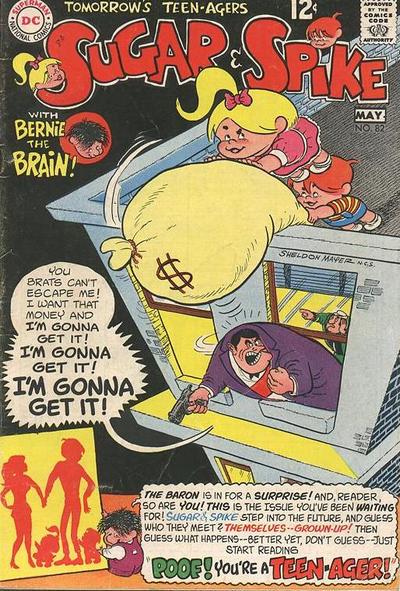 Sugar & Spike #82 (1969) Comic Books Sugar & Spike