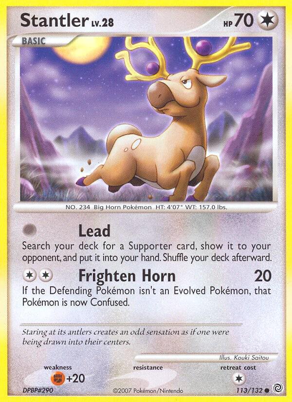 Stantler #113 Pokemon Secret Wonders