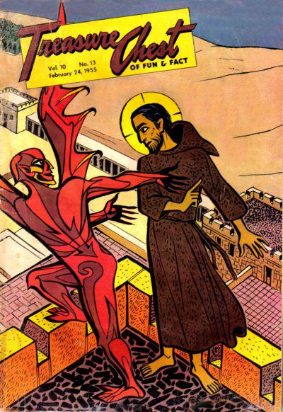 Treasure Chest of Fun and Fact #13 179 (1955) Comic Books Treasure Chest of Fun and Fact