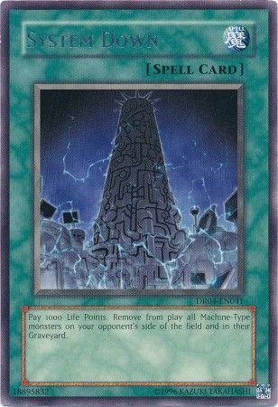 System Down DR04-EN041 YuGiOh Dark Revelation Volume 4
