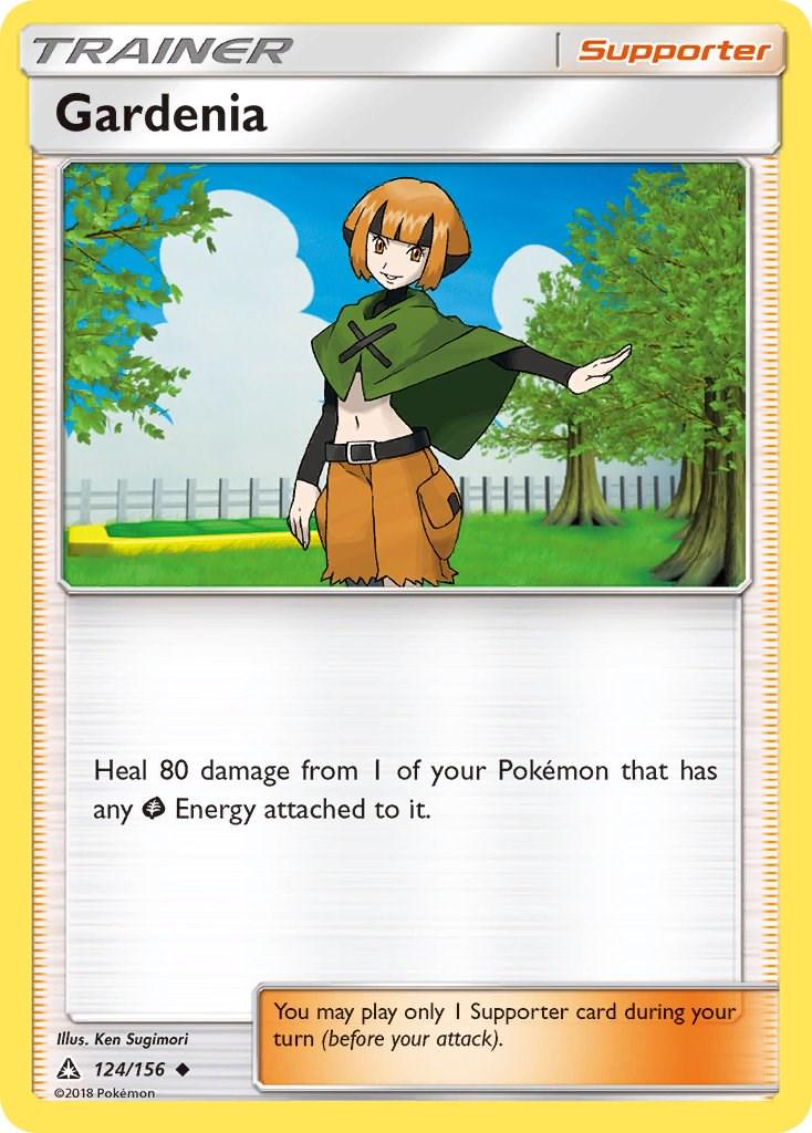 Gardenia #124 Pokemon Ultra Prism