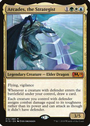 Arcades, the Strategist #212 Magic Core Set 2019