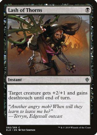 Lash of Thorns #92 Magic Throne of Eldraine