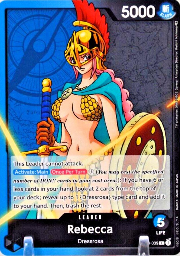 Rebecca OP04-039 Prices | One Piece Kingdoms of Intrigue Rebecca OP04-039 Prices | One Piece Kingdoms of Intrigue