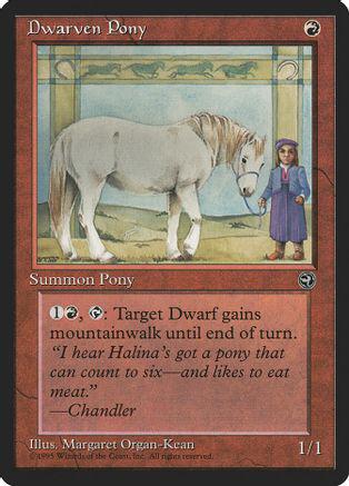 Dwarven Pony Magic Homelands