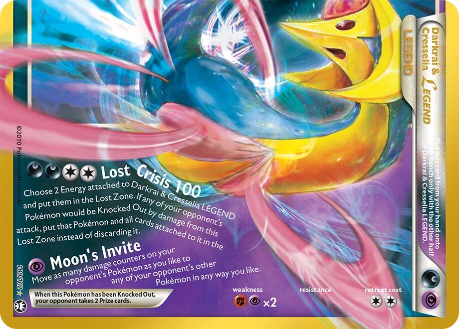 2026 Darkrai & Cresselia Legend #100