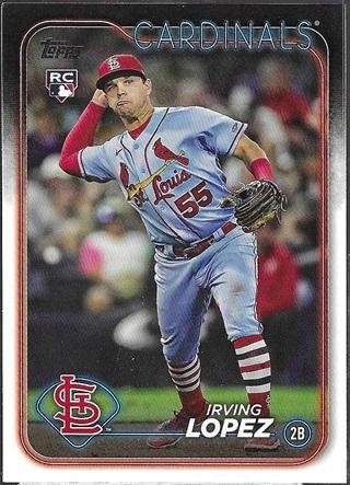 Irving Lopez #573 Baseball Cards 2024 Topps