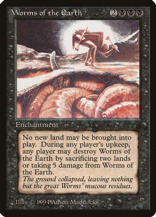 Worms of the Earth Magic The Dark