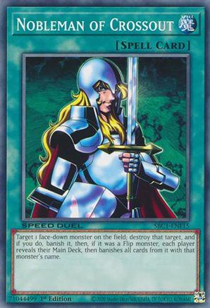 Nobleman of Crossout SBC1-ENF15 YuGiOh Speed Duel: Streets of Battle City