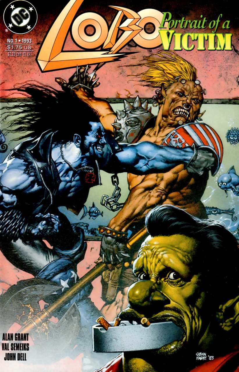Lobo: Portrait of a Victim #1 (1993) Comic Books Lobo: Portrait of a Victim