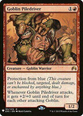 Goblin Piledriver Magic Mystery Booster