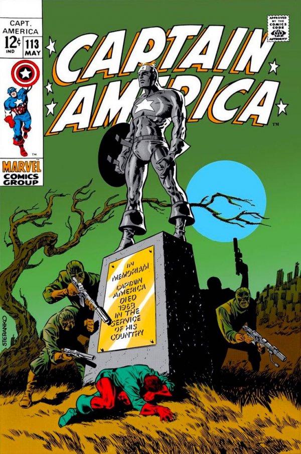 Captain America #113 (1969) Comic Books Captain America