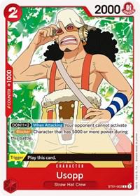 Usopp ST01-002 One Piece Starter Deck 1: Straw Hat Crew