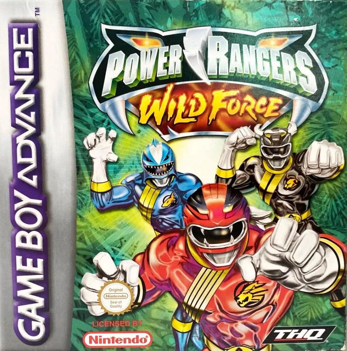 Power Rangers: Wild Force PAL GameBoy Advance