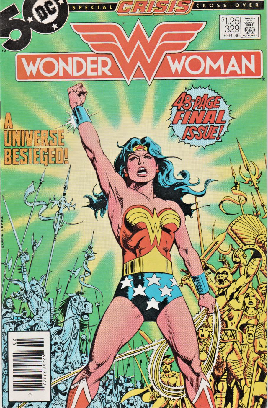 Wonder Woman #329 (1986) Comic Books Wonder Woman