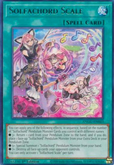 Solfachord Scale ANGU-EN023 YuGiOh Ancient Guardians
