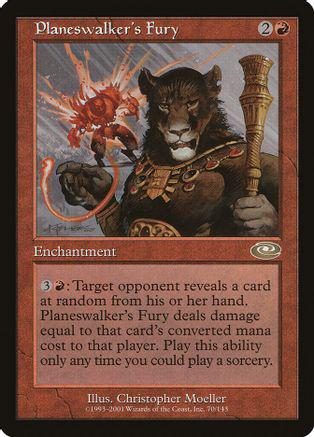 Planeswalker's Fury Magic Planeshift