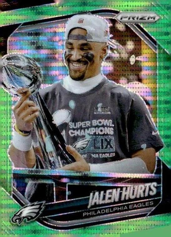 Jalen Hurts [Neon Green Pulsar] #228 Prices | 2025 Panini Prizm
