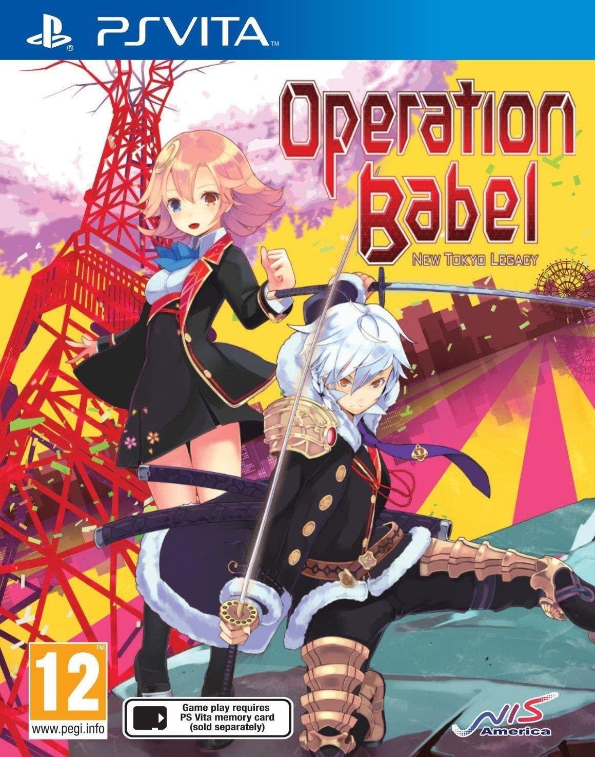 Operation Babel: New Tokyo Legacy PAL Playstation Vita