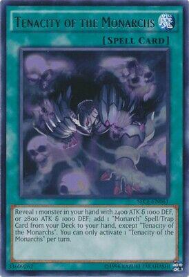 Tenacity of the Monarchs SECE-EN061 YuGiOh Secrets of Eternity
