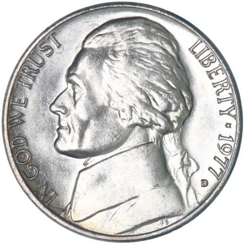 1977 D Coins Jefferson Nickel