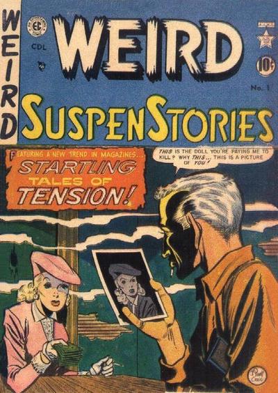 Weird SuspenStories #1 (1951) Comic Books Weird SuspenStories