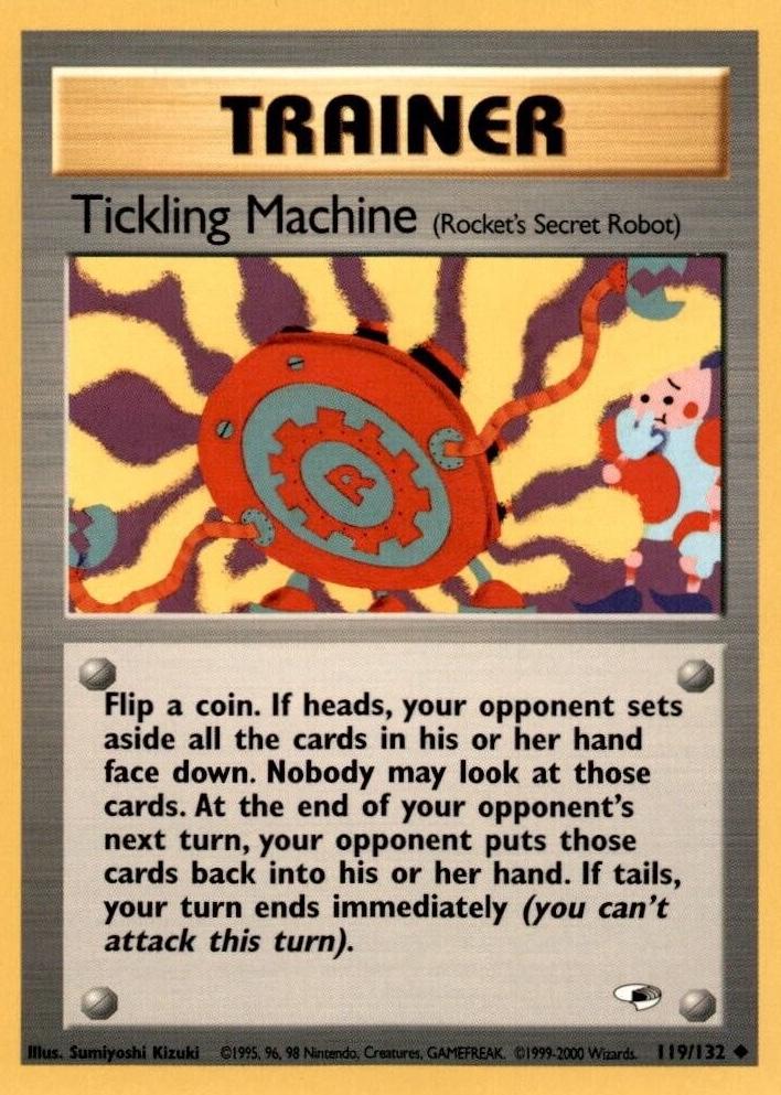 Tickling Machine #119 Pokemon Gym Heroes