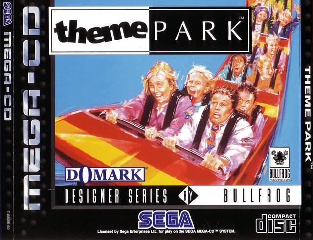 Theme Park PAL Sega Mega CD