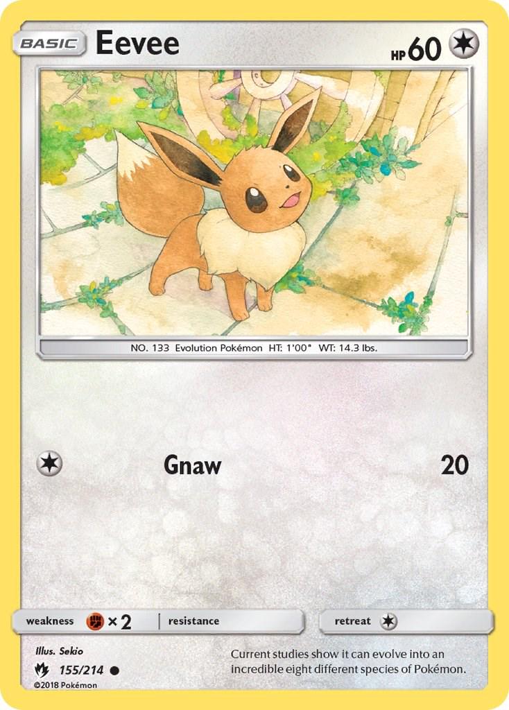 Eevee #155 Pokemon Lost Thunder