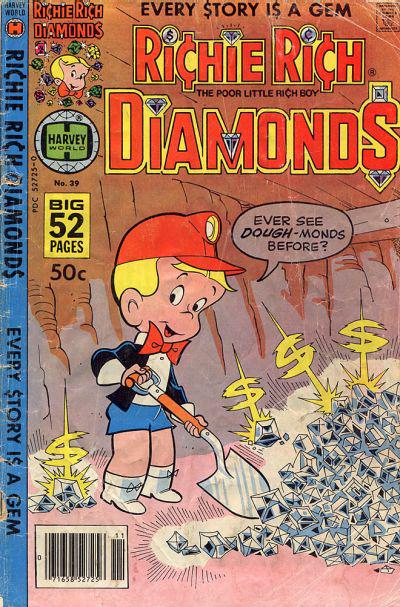 Richie Rich Diamonds #39 (1978) Comic Books Richie Rich Diamonds