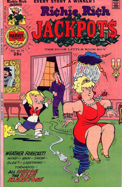 Richie Rich Jackpots #19 (1975) Comic Books Richie Rich Jackpots