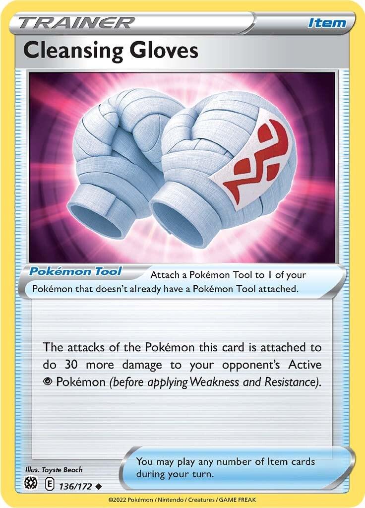 Cleansing Gloves #136 Pokemon Brilliant Stars