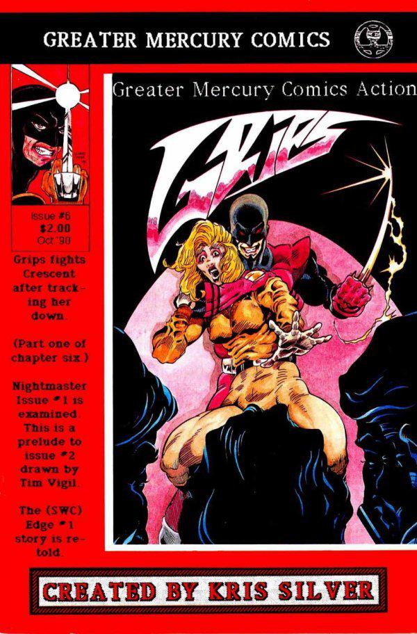 Greater Mercury Comics Action #6 (1990) Comic Books Greater Mercury Comics Action
