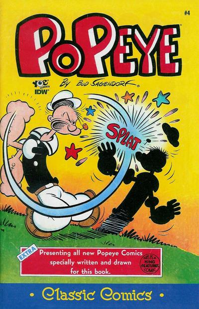 Classic Popeye #4 (2012) Comic Books Classic Popeye