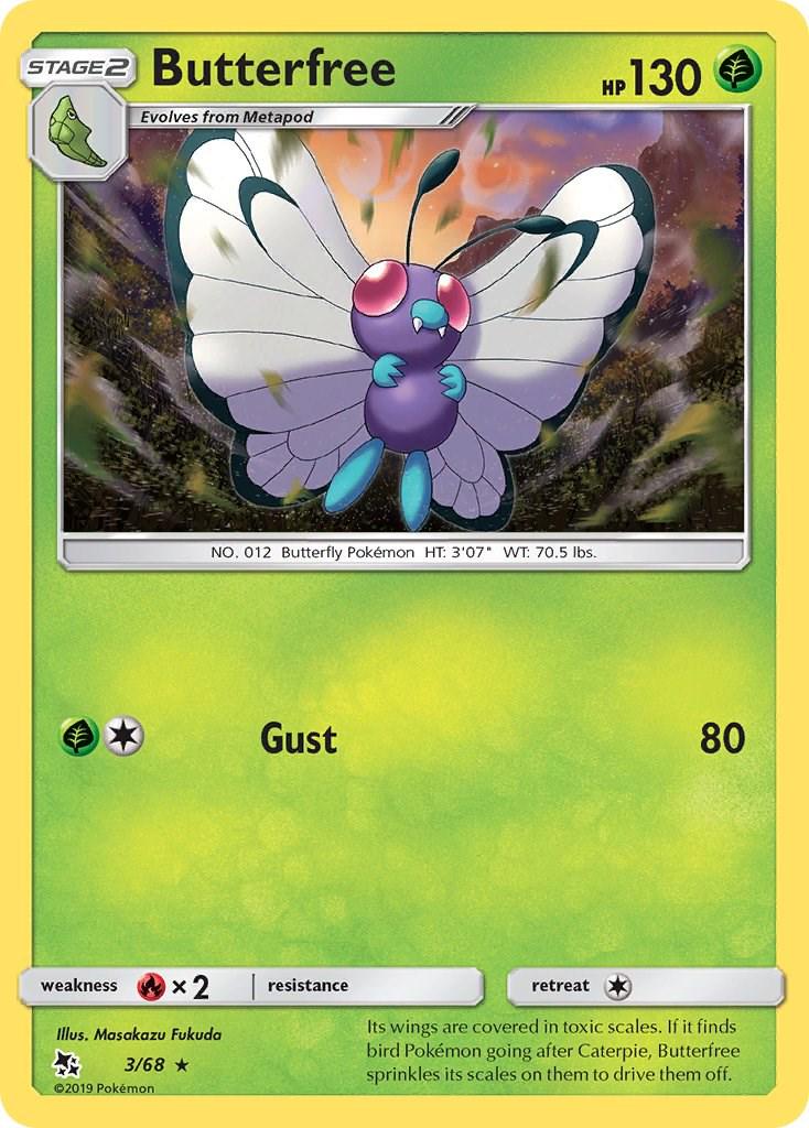 Butterfree #3 Pokemon Hidden Fates
