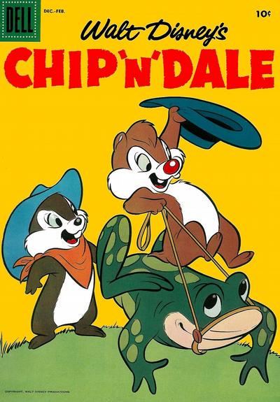 Chip 'n' Dale #8 (1956) Comic Books Chip 'n' Dale