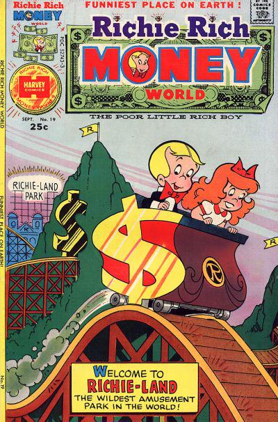 Richie Rich Money World #19 (1975) Comic Books Richie Rich Money World