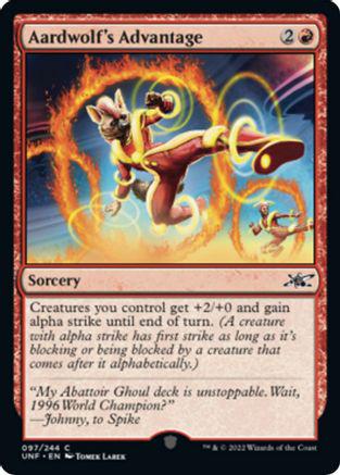 Aardwolf's Advantage Magic Unfinity