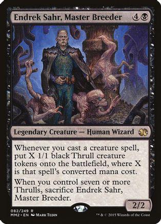 Endrek Sahr, Master Breeder Cover Art