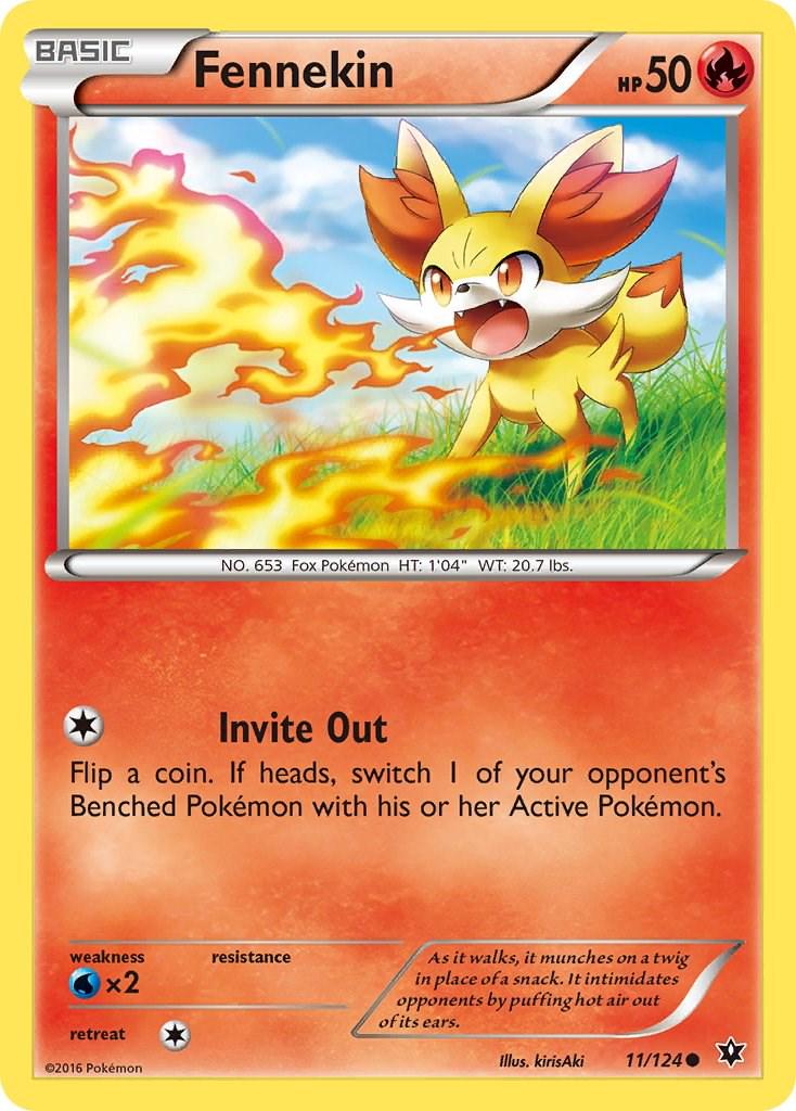 Fennekin #11 Pokemon Fates Collide