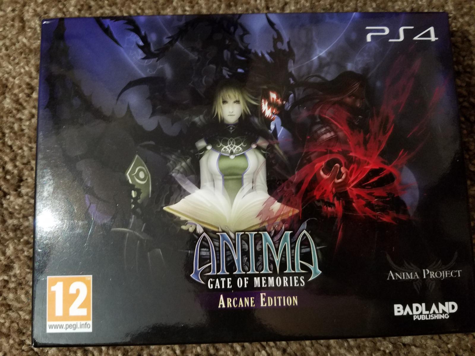 Anima Gates Of Memories + The Nameless Chonicles Collection PAL Playstation 4