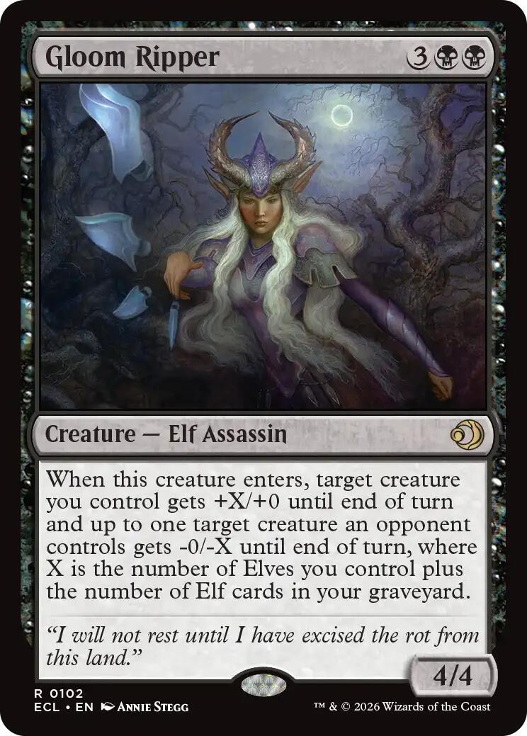 Gloom Ripper (Magic Lorwyn Eclipsed)