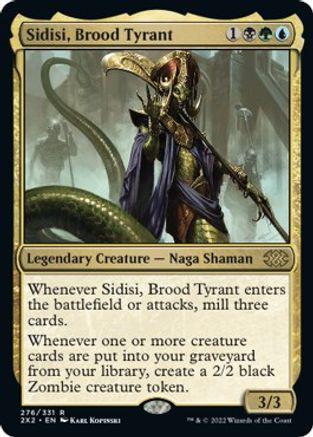 Sidisi, Brood Tyrant #276 Magic Double Masters 2022