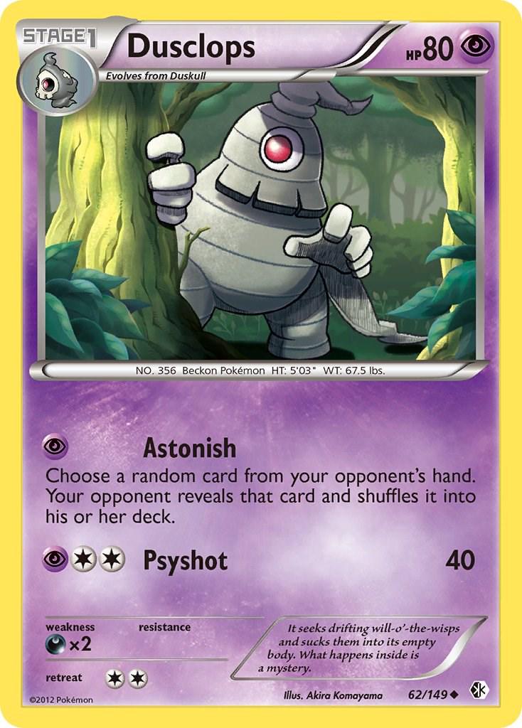 Dusclops #62 Pokemon Boundaries Crossed
