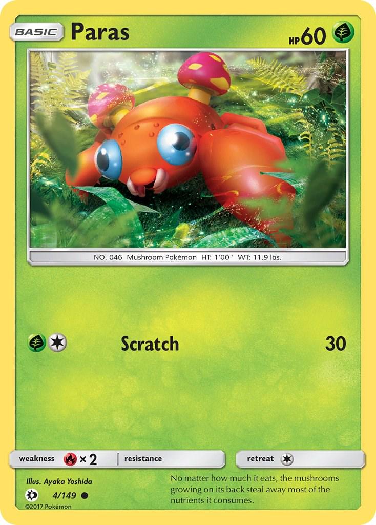 Paras #4 Pokemon Sun & Moon