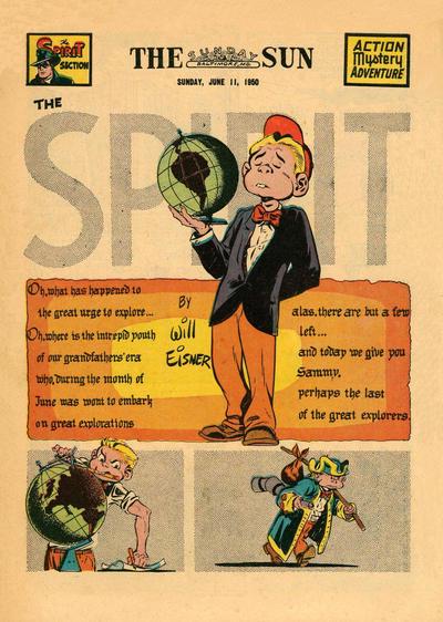 Spirit #6/11/1950 (1950) Comic Books Spirit