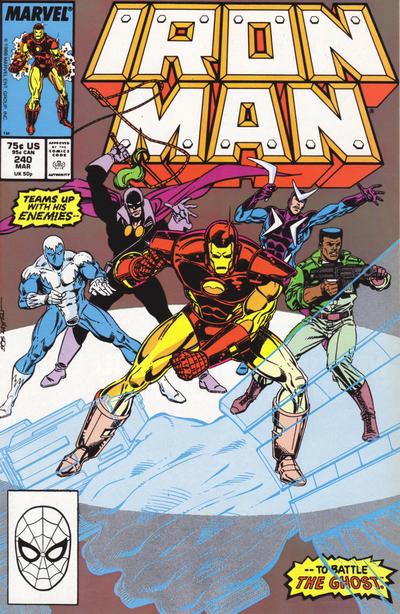 Iron Man #240 (1989) Comic Books Iron Man