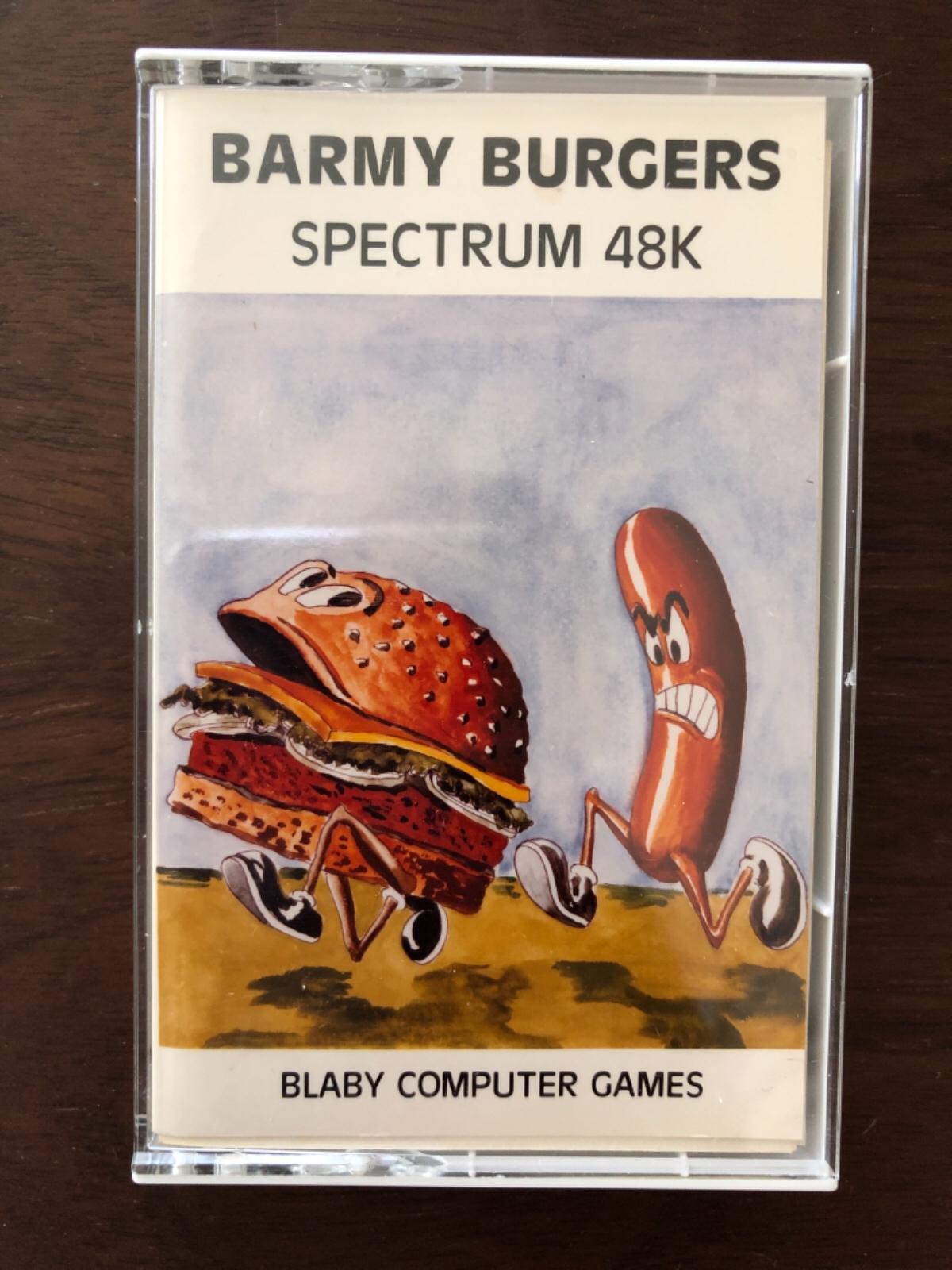Barmy Burgers ZX Spectrum