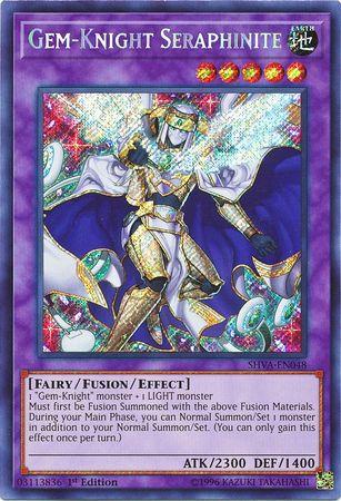 Gem-Knight Seraphinite SHVA-EN048 YuGiOh Shadows in Valhalla