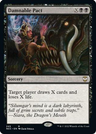 Damnable Pact #245 Magic New Capenna Commander